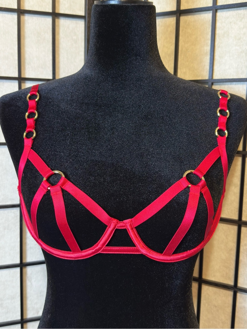 VICTORIA’S SECRET Sexy Unlined Open Cup Balconette Bra - Picture 3 of 7